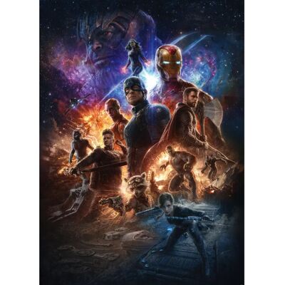 KOMAR Avengers Battle of Worlds Wandtapete - Comic KOMAR Avengers Battle of Worlds Wandtapete - Comic