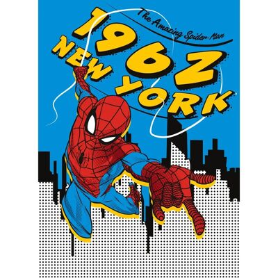 KOMAR Spider-Man 1962 Fototapete - Comic Kinderzimmer KOMAR Spider-Man 1962 Fototapete - Comic Kinderzimmer
