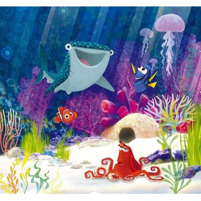 KOMAR Dory Aqua Party Kinder Tapete - 300x280cm KOMAR Dory Aqua Party Kinder Tapete - 300x280cm