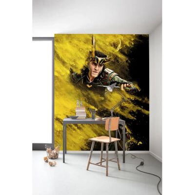 Pared Mural Loki Amarillo - Decoración infantil Pared Mural Loki Amarillo - Decoración infantil