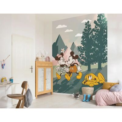 Papel tapiz Disney Mickey Minnie Komar - 200x250cm - Fácil de instalar Papel tapiz Disney Mickey Minnie Komar - 200x250cm - Fácil de instalar