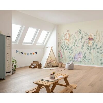 Carta da parati Winnie the Pooh di KOMAR - Luminoso e per bambini Carta da parati Winnie the Pooh di KOMAR - Luminoso e per bambini