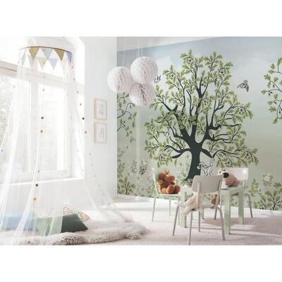 Carta da parati KOMAR Bambi Forest Friends - 400 x 250 cm Carta da parati KOMAR Bambi Forest Friends - 400 x 250 cm