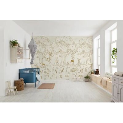 KOMAR Winnie the Pooh mural ścienny - Kolorowy, 400x250cm - Pokój dziecięcy KOMAR Winnie the Pooh mural ścienny - Kolorowy, 400x250cm - Pokój dziecięcy
