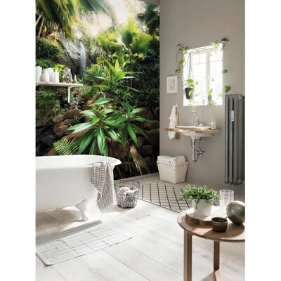 KOMAR Cascada de Flores Papel Pintado - Decoración de Pared KOMAR Cascada de Flores Papel Pintado - Decoración de Pared
