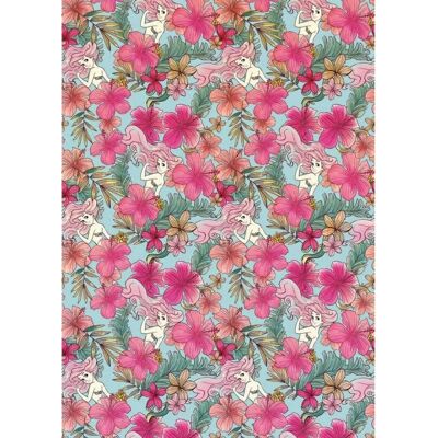 Papel pintado infantil KOMAR Flor Rosa - 200x280cm - Decoración infantil Papel pintado infantil KOMAR Flor Rosa - 200x280cm - Decoración infantil