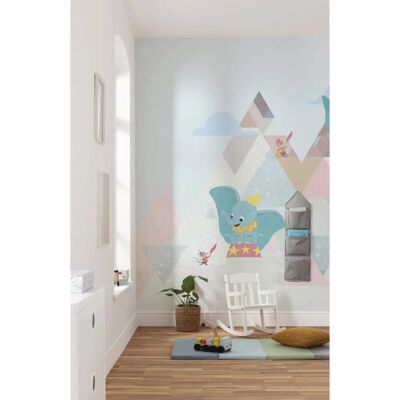 KOMAR Dumbo fliegender Elefant Wandbild - Kinderzimmer Dekor KOMAR Dumbo fliegender Elefant Wandbild - Kinderzimmer Dekor