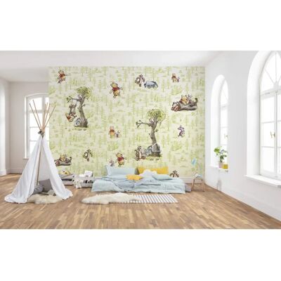 KOMAR Winnie the Pooh Friends Wall Wallpaper - 300x280 cm KOMAR Winnie the Pooh Friends Wall Wallpaper - 300x280 cm