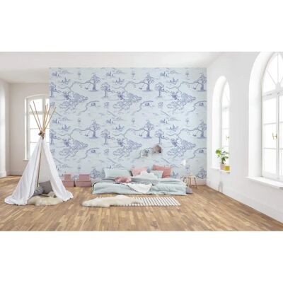 Tapeta Winnie the Pooh Pat KOMAR - 400x280cm - Dekoracja dziecięcego pokoju Tapeta Winnie the Pooh Pat KOMAR - 400x280cm - Dekoracja dziecięcego pokoju