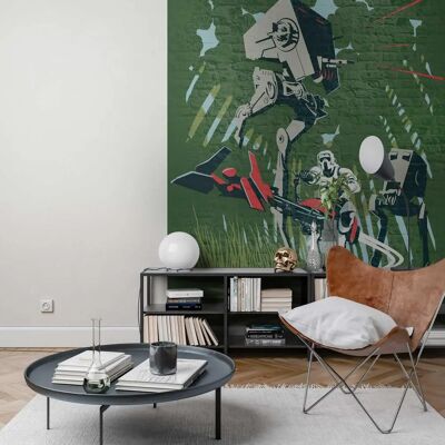 KOMAR Star Wars Endor Concreto Murales - Mural de Pared KOMAR Star Wars Endor Concreto Murales - Mural de Pared