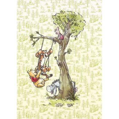 KOMAR Winnie the Pooh Vlies Wallpaper - 200x280 cm - Wall Decor KOMAR Winnie the Pooh Vlies Wallpaper - 200x280 cm - Wall Decor