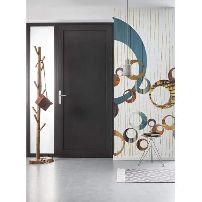 KOMAR Weiße Wandtapete - 4m x 2,5m - Einfach zu Montieren KOMAR Weiße Wandtapete - 4m x 2,5m - Einfach zu Montieren