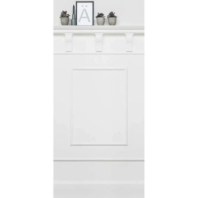 KOMAR Schwarz-Weiß Tapete - 100x250cm - Wandbild KOMAR Schwarz-Weiß Tapete - 100x250cm - Wandbild