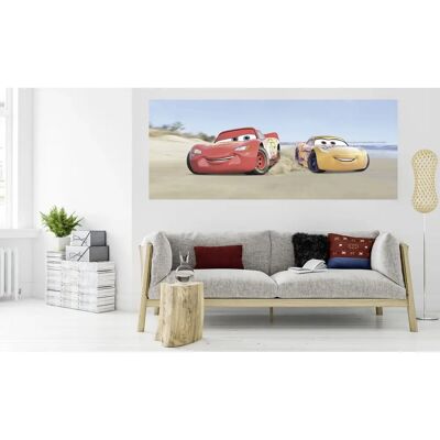 Tapeta dziecięca Cars3 Beach od KOMAR - Kolorowa, Wodoodporna Tapeta dziecięca Cars3 Beach od KOMAR - Kolorowa, Wodoodporna