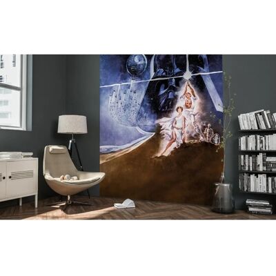 KOMAR Star Wars Poster Classic2 Papel Pintado Colorido KOMAR Star Wars Poster Classic2 Papel Pintado Colorido