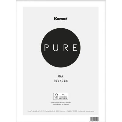 KOMAR Cadre Photo "Pure" 30x40cm Marron - Cadre Photo KOMAR Cadre Photo "Pure" 30x40cm Marron - Cadre Photo