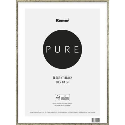 KOMAR Elegant svart 30x40 cm ram - Väggdekoration KOMAR Elegant svart 30x40 cm ram - Väggdekoration
