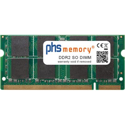 Module mémoire PHS-memory SP122371 2 Go - Mémoire RAM Module mémoire PHS-memory SP122371 2 Go - Mémoire RAM