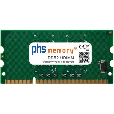 PHS-memory SP125547 0,25GB DDR2 UDIMM - modulo di memoria PHS-memory SP125547 0,25GB DDR2 UDIMM - modulo di memoria
