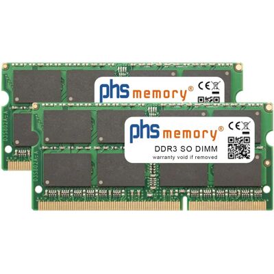 PHS-memory 16GB (2x8GB) Kit RAM Speicher für QNAP TS-251+ DDR3 SO DIMM - Arbeitsspeicher PHS-memory 16GB (2x8GB) Kit RAM Speicher für QNAP TS-251+ DDR3 SO DIMM - Arbeitsspeicher