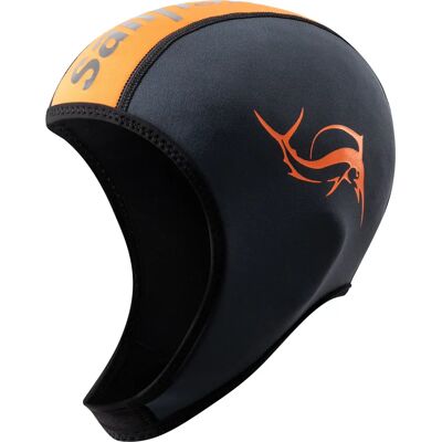 Sailfish Neoprene Adjustable Swim Cap - Black S Sailfish Neoprene Adjustable Swim Cap - Black S