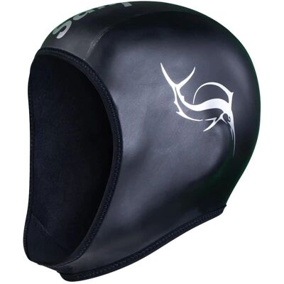 Sailfish Adjustable Neoprene Swim Cap - Black M Sailfish Adjustable Neoprene Swim Cap - Black M