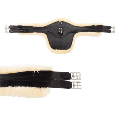 Kavalkade Pferdegurt mit Lammfell - Elegant und Schutz Kavalkade Pferdegurt mit Lammfell - Elegant und Schutz