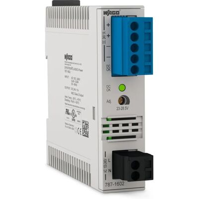 Alimentatore Wago 787-1602 - 24W, Grigio Alimentatore Wago 787-1602 - 24W, Grigio