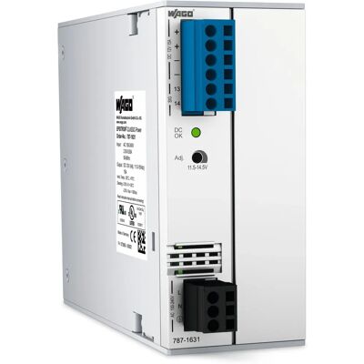 Wago 787-1631 Alimentatore - 180 W, Grigio Wago 787-1631 Alimentatore - 180 W, Grigio