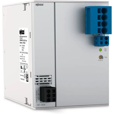 WAGO 787-1634 Netzteil - 24 V/DC, 20A, 480W - Hutschiene Netzteil WAGO 787-1634 Netzteil - 24 V/DC, 20A, 480W - Hutschiene Netzteil