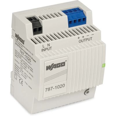 WAGO 787-1020 Netzteil - 27,5 W, Grau, DIN-Schiene WAGO 787-1020 Netzteil - 27,5 W, Grau, DIN-Schiene