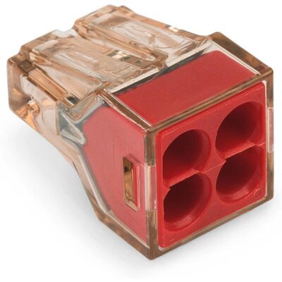 Conector eléctrico WAGO 773-604 - 4 conductores Conector eléctrico WAGO 773-604 - 4 conductores