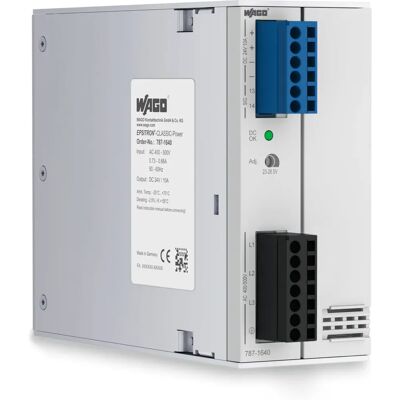 Wago 787-1640 Strömförsörjning - 240W, Grå - DIN-skena Wago 787-1640 Strömförsörjning - 240W, Grå - DIN-skena