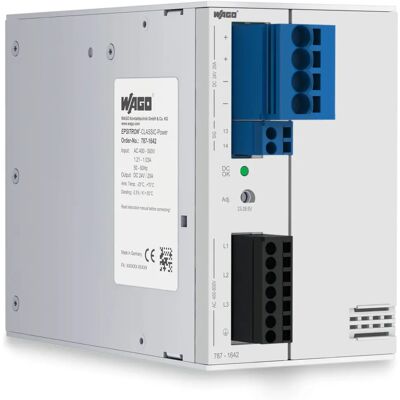 Wago 787-1642 Strömförsörjning - 480W, 24V, IP20 Wago 787-1642 Strömförsörjning - 480W, 24V, IP20