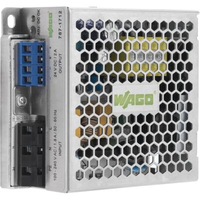 Wago 787-1712 Strömförsörjning - 24V, 60W, DIN-skena Wago 787-1712 Strömförsörjning - 24V, 60W, DIN-skena