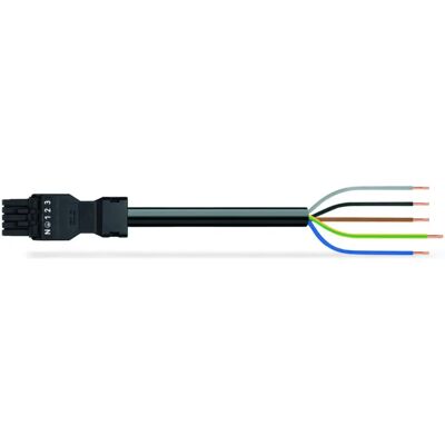 Wago 891-8995/106-301 Stromkabel - 3 m, Schwarz Wago 891-8995/106-301 Stromkabel - 3 m, Schwarz