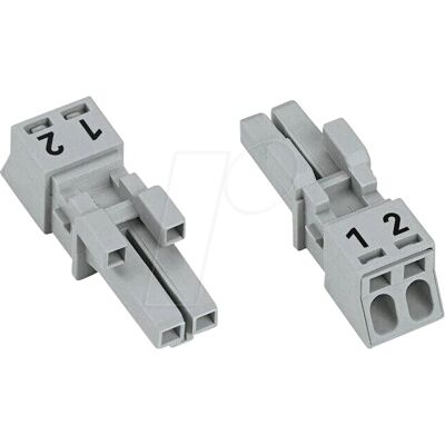WAGO 890-242 - Conector de cable electrónico - Negro WAGO 890-242 - Conector de cable electrónico - Negro