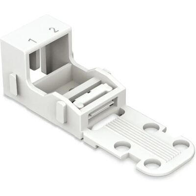 WAGO 221-502 - Adattatore di fissaggio, bianco WAGO 221-502 - Adattatore di fissaggio, bianco