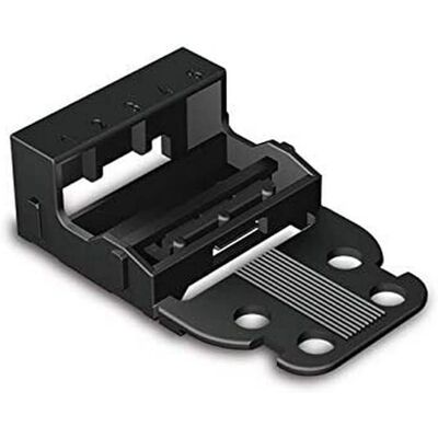 WAGO 221-505-004 - Adaptador de fijación - Para terminales de 5 conductores - Negro WAGO 221-505-004 - Adaptador de fijación - Para terminales de 5 conductores - Negro