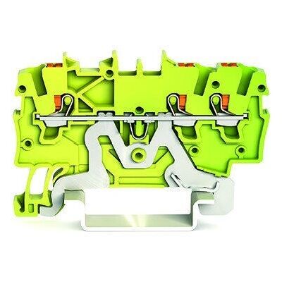Terminal WAGO 2200-1307 - Verde, Amarillo - 3 Conductores Terminal WAGO 2200-1307 - Verde, Amarillo - 3 Conductores