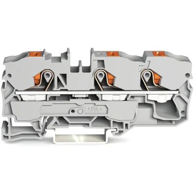 Terminal WAGO 2210-1301 - Push-In, Gris Terminal WAGO 2210-1301 - Push-In, Gris