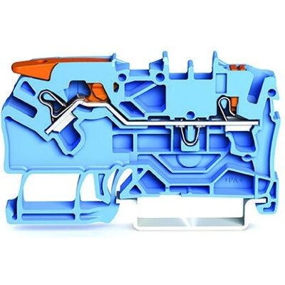 WAGO 2102-5204 Klemme - 2-Leiter, Blau WAGO 2102-5204 Klemme - 2-Leiter, Blau