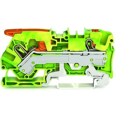Wago 2106-5207 Klemme - Grün, Gelb, 6mm² Wago 2106-5207 Klemme - Grün, Gelb, 6mm²