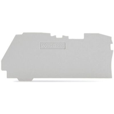 Wago 2106-1291 Accesorio para Bloque de Terminal - Gris Wago 2106-1291 Accesorio para Bloque de Terminal - Gris