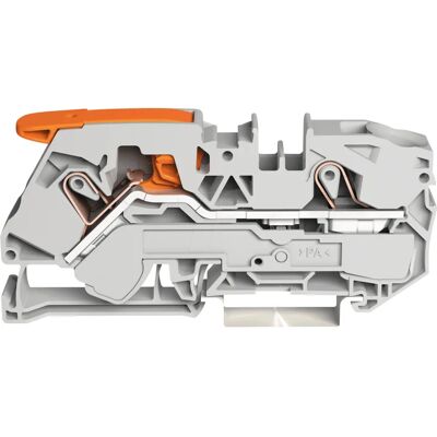WAGO 2116-1201 Bloque de terminales - 2 conductores, 16mm², gris WAGO 2116-1201 Bloque de terminales - 2 conductores, 16mm², gris