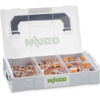Conectores Wago Serie 221 - Transparente, 2-6 mm² Conectores Wago Serie 221 - Transparente, 2-6 mm²