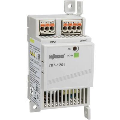 WAGO 787-1201 Stromversorgung - 12V DC, 2,5A, Kompakt WAGO 787-1201 Stromversorgung - 12V DC, 2,5A, Kompakt