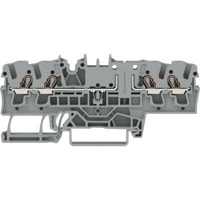 WAGO - 2002-1861 - 4 polos - 2,5 mm² - Base de terminal WAGO - 2002-1861 - 4 polos - 2,5 mm² - Base de terminal