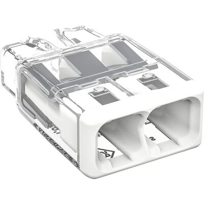 Wago 2773-402 2-Wege Pushwire-Stecker - Packung 120 Wago 2773-402 2-Wege Pushwire-Stecker - Packung 120