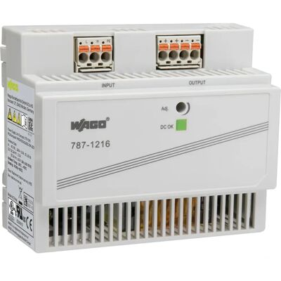 WAGO 787-1216 Netzteil - 24V DC, 4,2A, Kompakt, DIN-Schiene WAGO 787-1216 Netzteil - 24V DC, 4,2A, Kompakt, DIN-Schiene